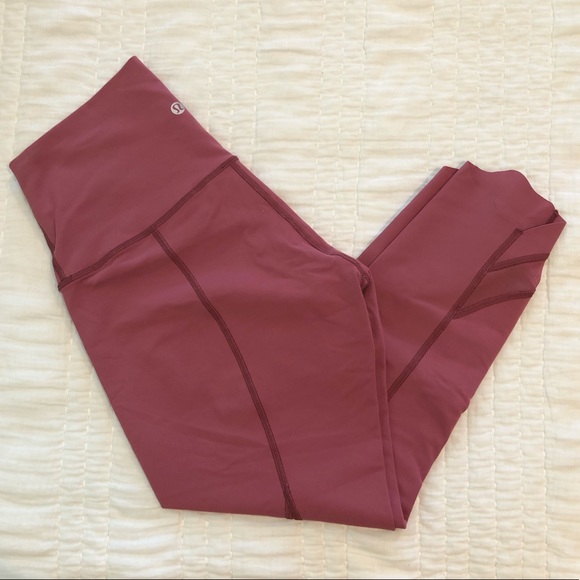 🍋 Lululemon Wunder Under Crop II Scallop 24” - Picture 1 of 7